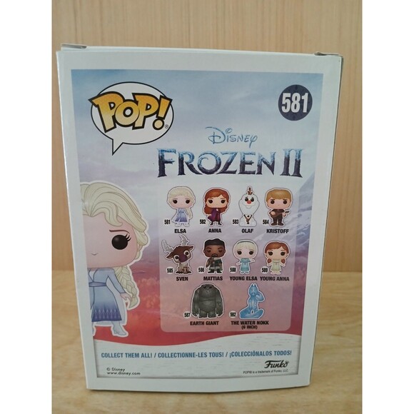 Funko Pop Disney Frozen Elsa Box #581 Collectible Toy Gift for Girls - Picture 3 of 7